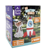 EasyPets Summer Rocketship Sprinkler | 60x55x93 cm