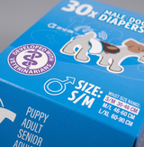 EasyPets Hondenluier Reu Wrap Markeergedrag & Incontinentie | S/M 30st