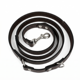 Sazzz Fearless Vintage Hundeleine Hochwertiges Leder | Braun 147x1,5cm