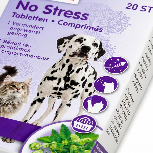 Beaphar No Stress Tabletten Hond & Kat Vuurwerk & Onweer | 20 st