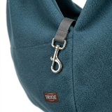 Trixie Buikdrager Sling Hondentas Kleine Honden met Korthouder | Blauw/Grijs 22x20x60cm