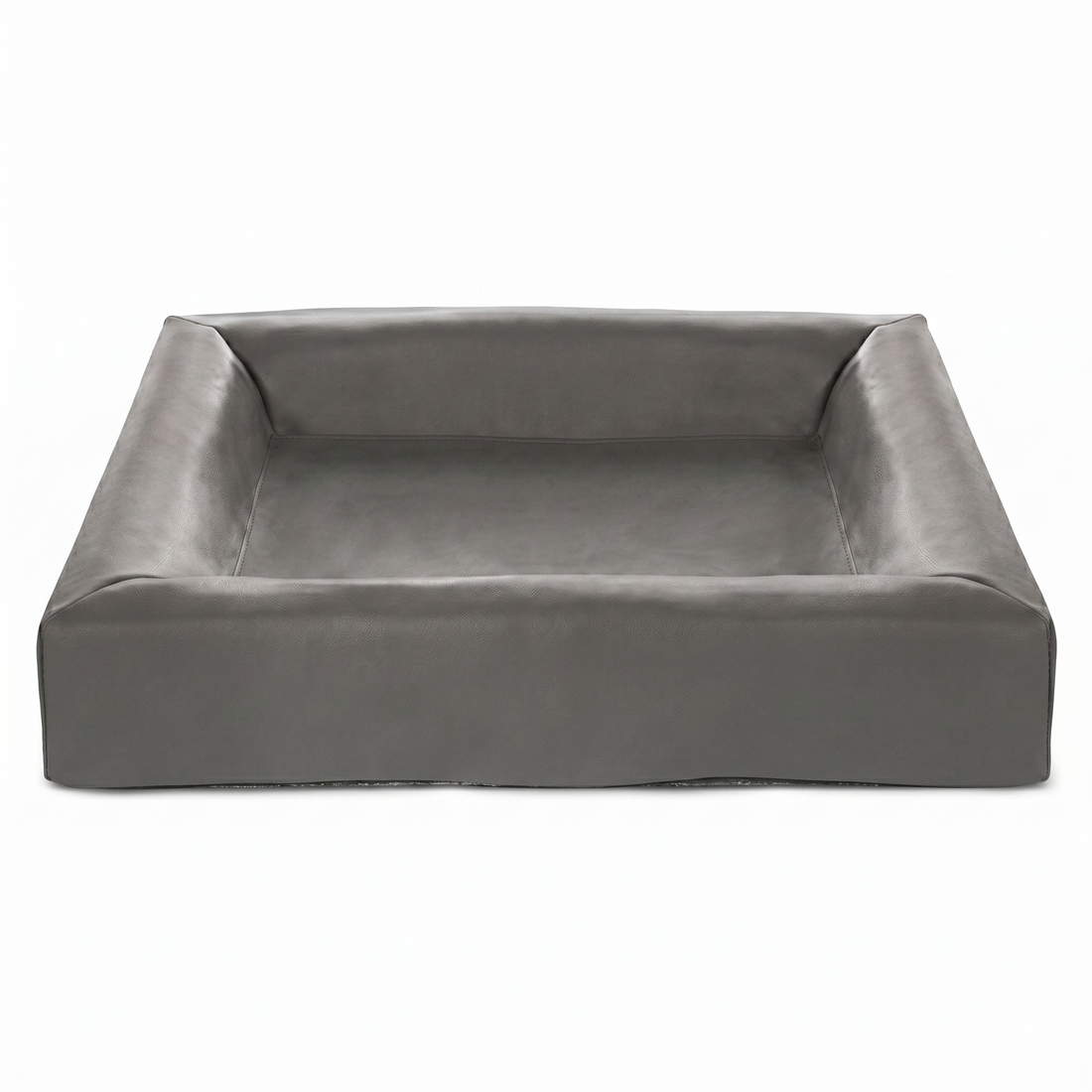 Bia Bed Hundebett Original Polyether Orthopädisch mit Erhöhtem Rand | Grau 60x50x12,5cm