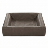 Bia Bed Hundebett Orthopädisch Druckentlastend für Gelenke | Schwarz 60x50x12,5cm