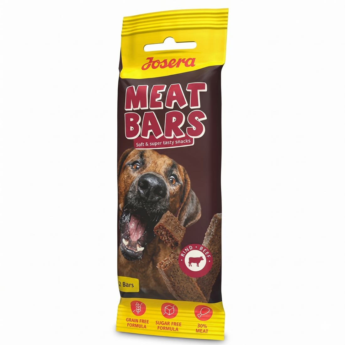 Josera Meat Bars Beef Getrockneter Fleischriegel Getreidefrei & Zuckerfrei Hund | 40g