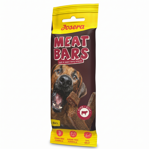 Josera Meat Bars Beef Gedroogde Vleesreep Graanvrij & Suikervrij Hond | 40g