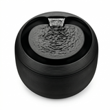 Martin Trinkbrunnen Katze & Kleiner Hund mit Filter und Zirkulation | Schwarz 2,5L