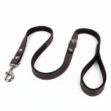 Sazzz Fearless Vintage Hundeleine Hochwertiges Leder | Braun 147x1,5cm