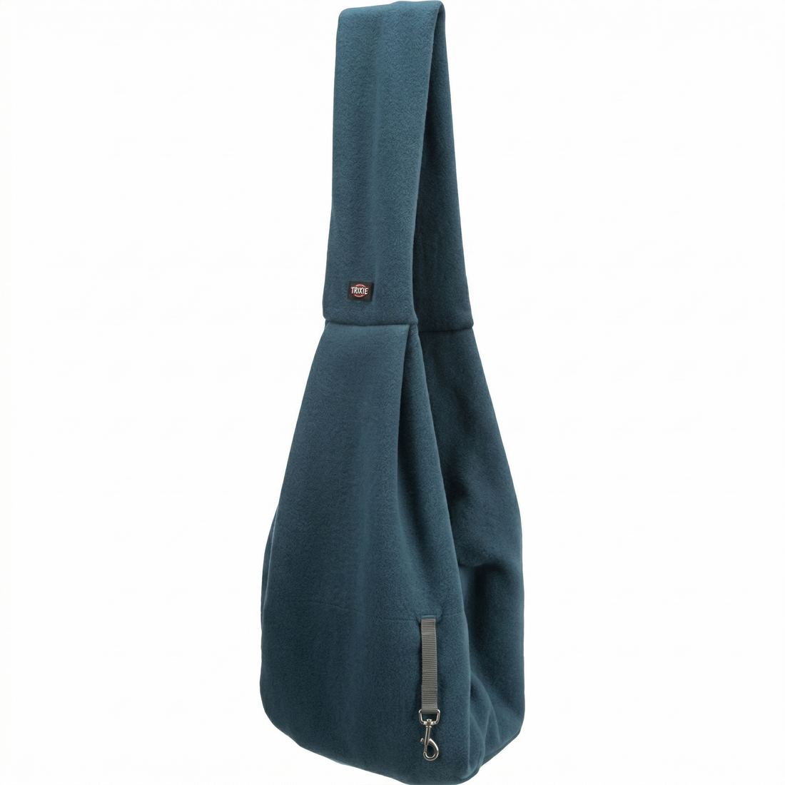 Trixie Buikdrager Sling Hondentas Kleine Honden met Korthouder | Blauw/Grijs 22x20x60cm