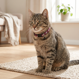 Trixie My Home Katzenhalsband mit Adressfähnchen Glöckchen & Klickverschluss | Sortiert