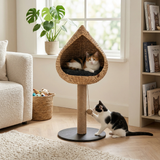 Martin Krabpaal Vietnam Waterhyacint met Druppelmand & Sisal Speelbal | 50cm