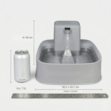 Afmetingen PetSafe Drinkwell 7,5 liter drinkfontein: 36,5 x 33,7 x 26 cm (l x b x h)