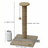 Ebi Natural Harmony Krabpaal Waterhyacint & Sisal met Pluche Ligvlak