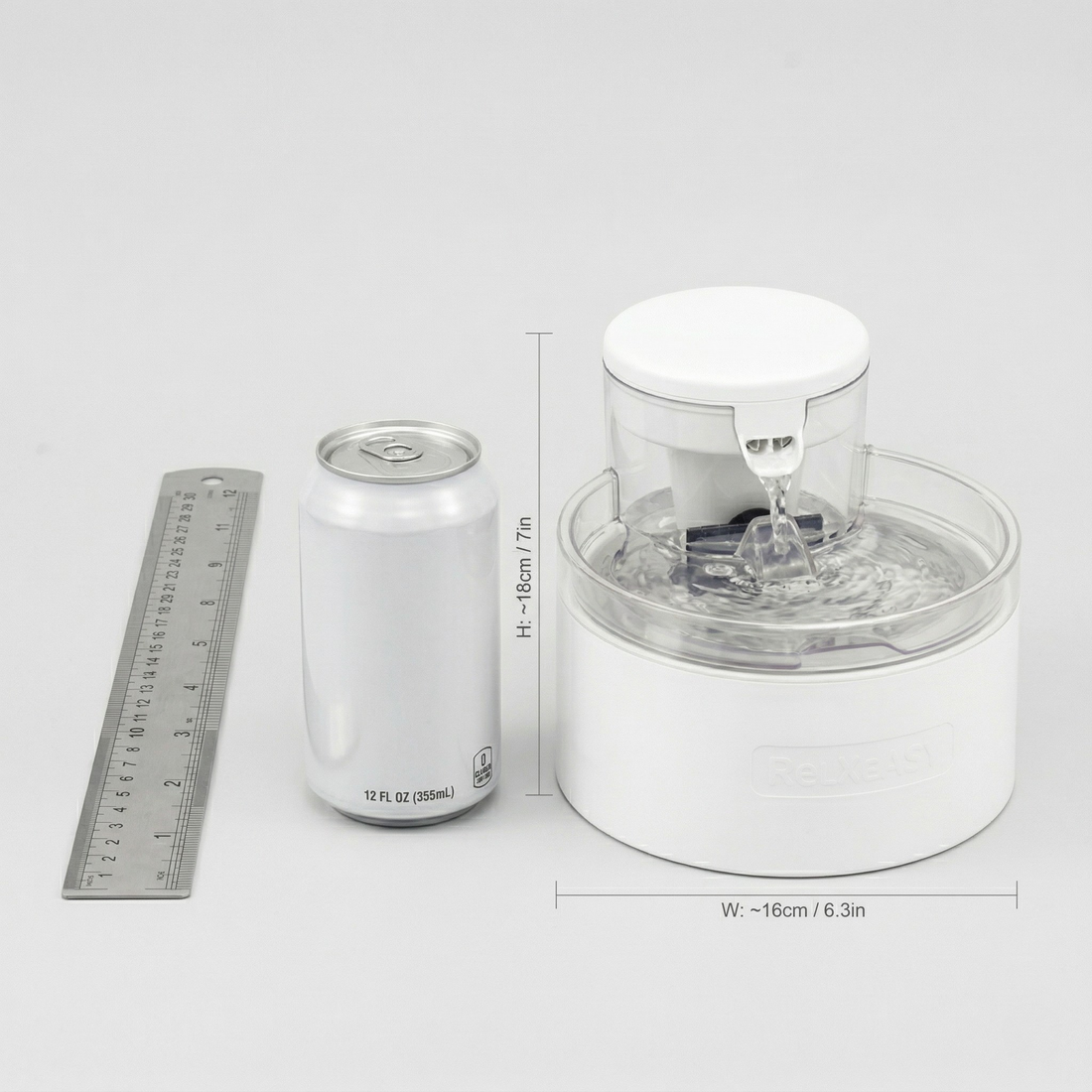 PetSafe Outlast Trinkbrunnen HydroSpin Katze & Kleiner Hund | 1,8L