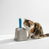 Imac Romeo Kattenbakschep met Houder, Hark en Opvangbakje | Universele Kleur