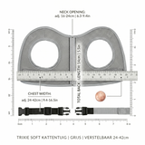 Trixie Soft Katzengeschirr Mesh mit Reflektierenden Streifen & Leine | Sortiert 24-42cm